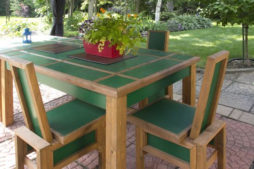 Ensemble patio - Style contemporain