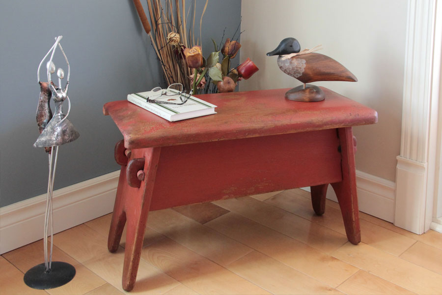 Banc fini antique