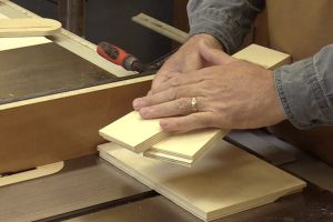 Truc pour un ajustement � mi-bois