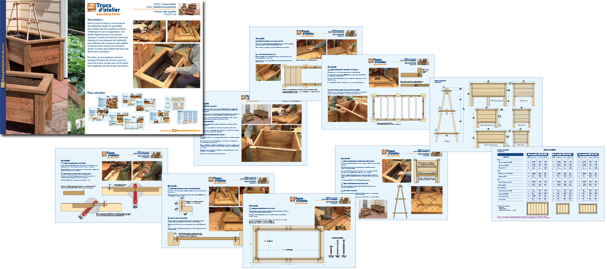 Cahier de plans papier disponible