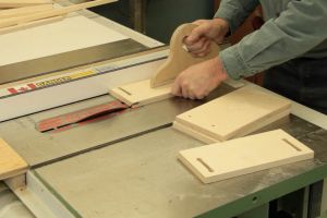 Coupe des biseaux � 45 degr�s