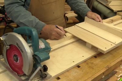 Guides � onglets pour scie ronde