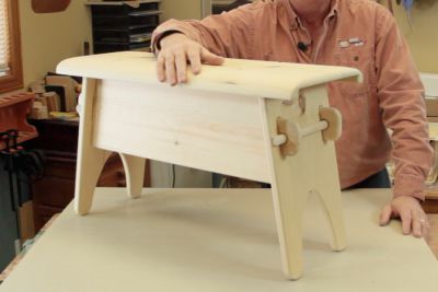 Banc rustique