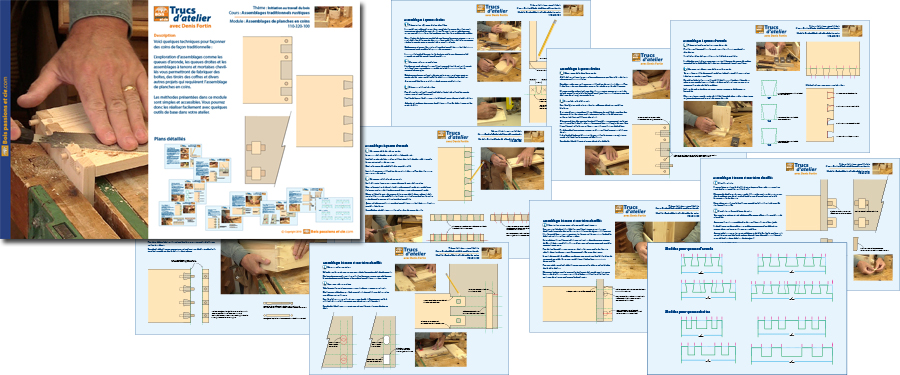 Cahier de plans papier disponible