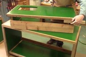 Installation de la table de travail