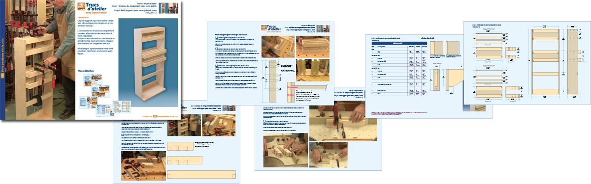 Cahier de plans papier disponible