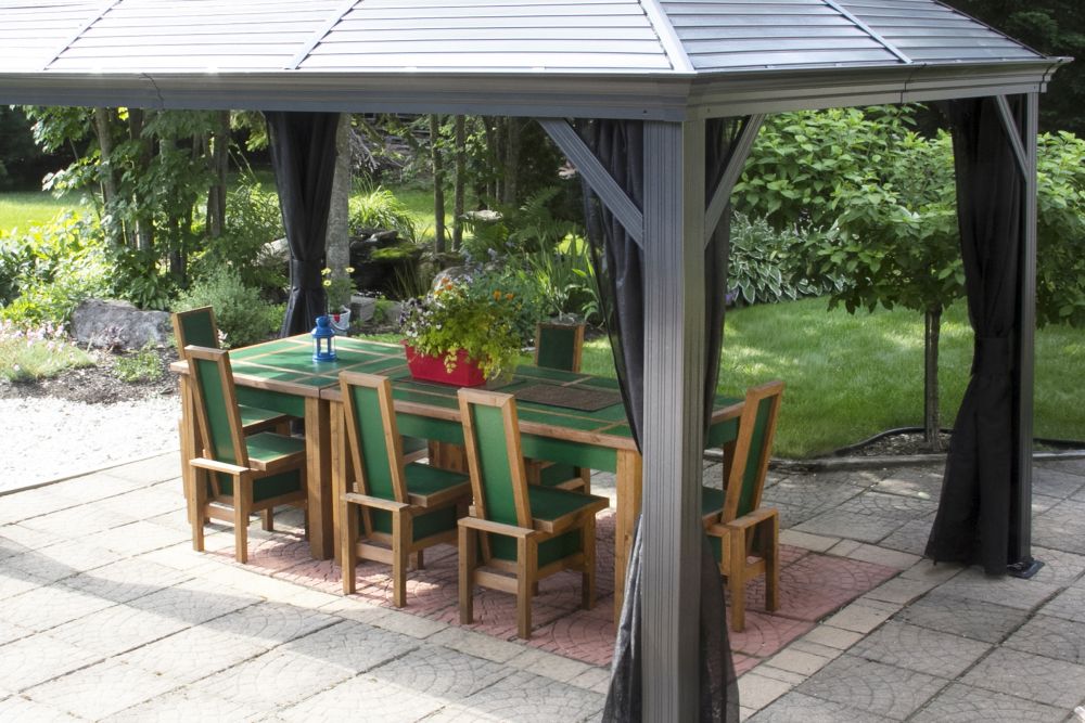 Ensemble patio - Style contemporain