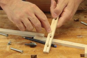 Ancrage pour rainure de banc de scie