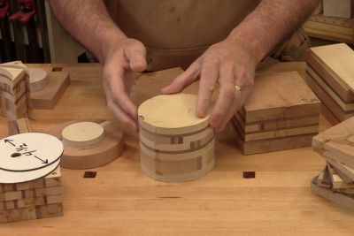 Fabrication de blocs lamin�s