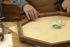 Fabrication de la ceinture � angles
