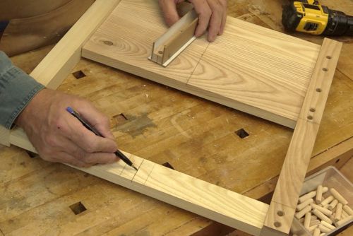 Table de jeu - Assemblages � goujons