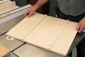 Installation des coulisseaux