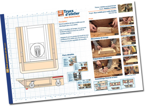 Cahier de plans papier disponible
