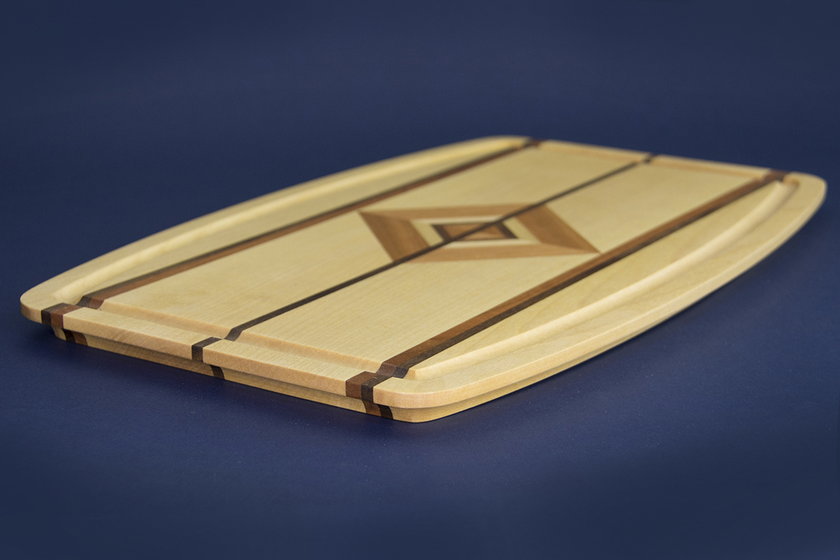 D�tail du coin de la planche de service