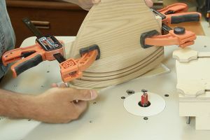 Fabrication d'un gabarit de coupe
