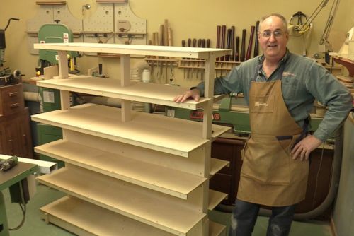 Classeur � bois pratique et mobile