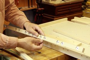 Assemblage des ancrages verticaux