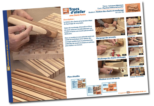Cahier de plans papier disponible