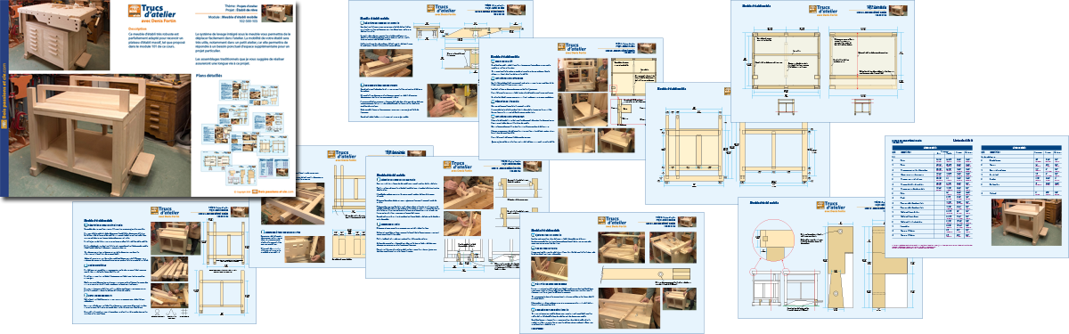 Cahier de plans papier disponible