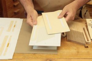 Pr�paration des mat�riaux et stencils