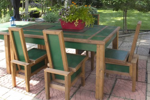 Ensemble de style contemporain