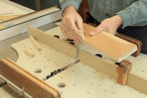 Pr�paration et ajustement du doigt