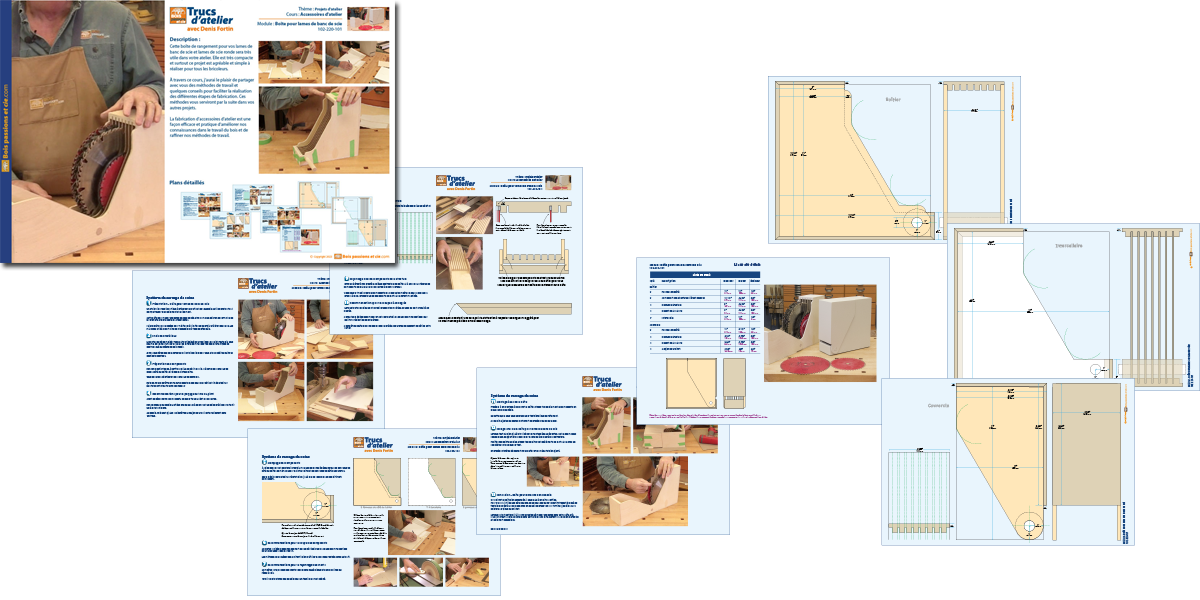 Cahier de plans papier disponible