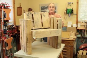 Assemblage d'une chaise