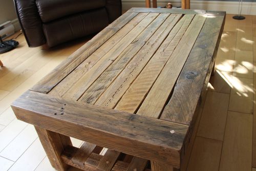 Dessus de table rustique