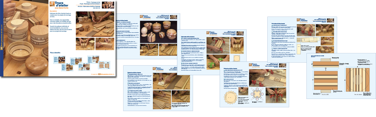 Cahier de plans papier disponible