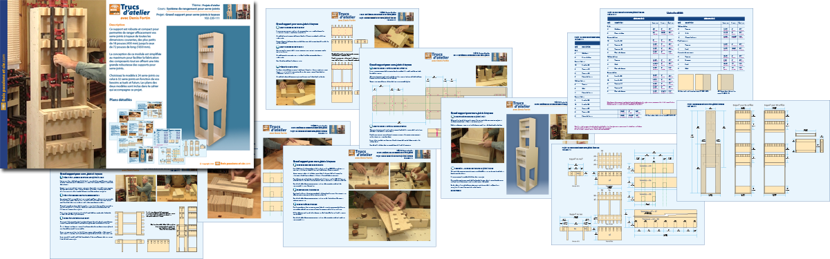 Cahier de plans papier disponible