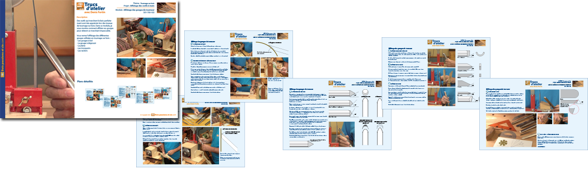 Cahier de plans papier disponible