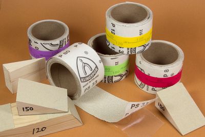 Ensemble de rouleau d'abrasifs autocollant