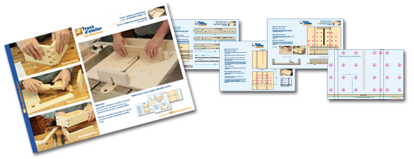 Cahier de plans papier disponible