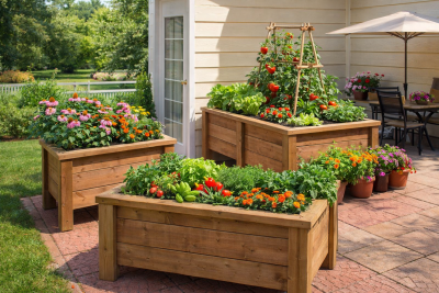 Bac � jardin