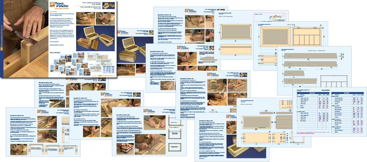Cahier de plans papier disponible