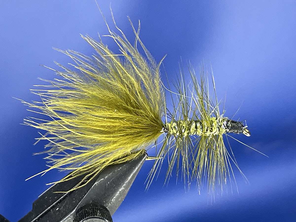 Passé Manne Lot de 6 mouches de pêche truite, Taille 10