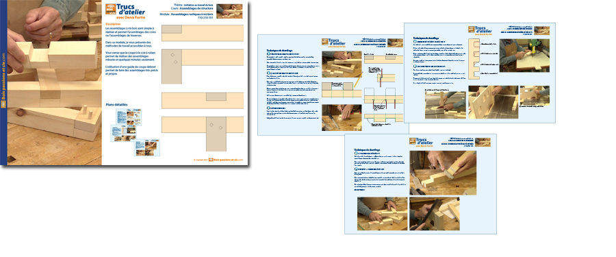 Cahier de plans papier disponible