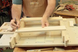 Assemblage de la base du caddy