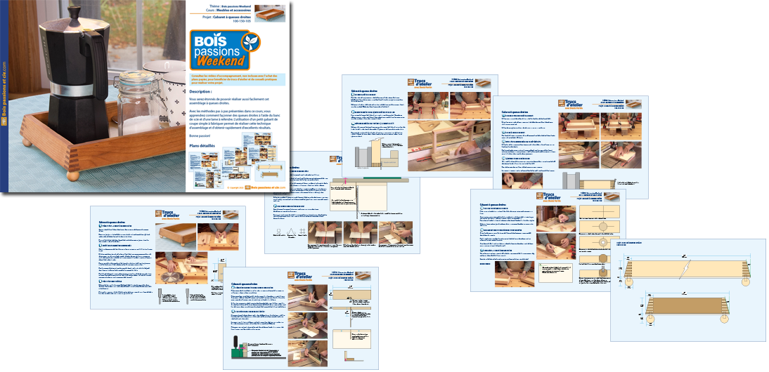 Cahier de plans papier disponible