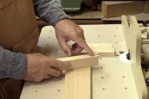 Rainures avec le fer � rainurer droit