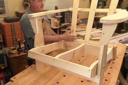 Fauteuil - Style Adirondack pli�