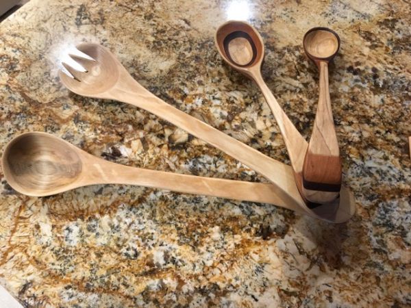 Ustensilles en bois - Fran�ois Bergeron