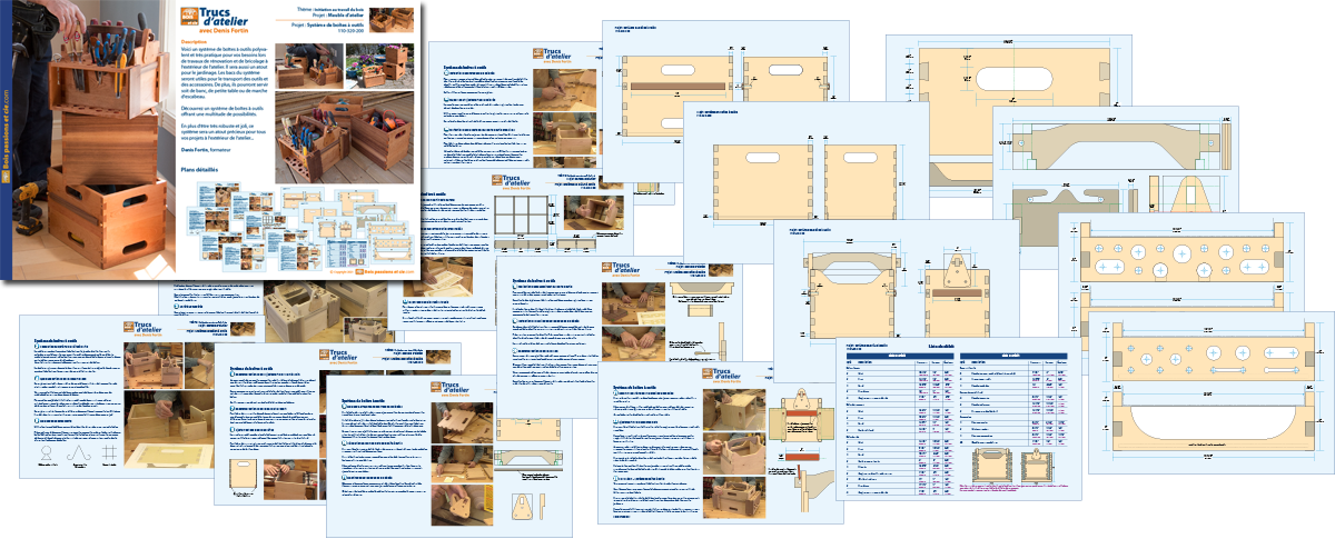 Cahier de plans papier disponible