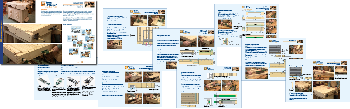 Cahier de plans papier disponible