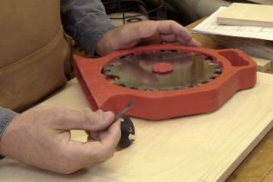 Choix des outils pour les rainures du b�ti