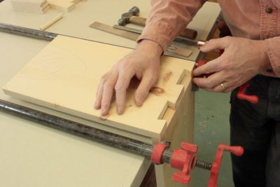 D�coupage de la structure du si�ge