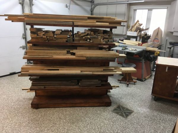 Classeur � bois - Fran�ois Bergeron